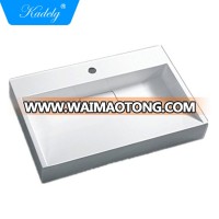 D149C artificial stone hand sink wash basin bathroom 120x46x15cm