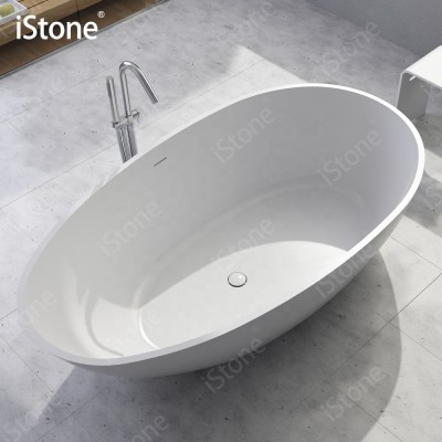 Solid Surface iStone composite stone freestanding Bathtub classic design WD6553